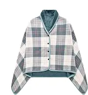 [Generic] Fleece Wearable Blanket, Soft Plush Cape Shawl, Warm Air Conditioning Blanket, Wearable Blanket Poncho, Comfy Poncho Throw, Fleece Throw Blanket, Warm Blanket Cape, Shawl Poncho Wrap