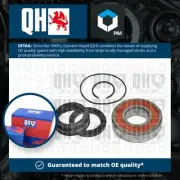 Wheel Bearing Kit fits VW TARO 2.2 Rear 89 to 94 4Y QH VOLKSWAGEN Quality New