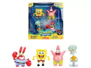 Jada SpongeBob SquarePants Diecast Figures – Set of 4 Collectibles