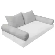 STYLE 1 - Bolster & Back Rest Pillow Cushion Fiberfill Twin Size "INSERT ONLY