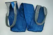 8" x 10' Blue Heavy Duty Nylon Sling Tow Recovery Strap 16,000 lbs Single Ply