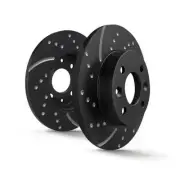 EBC Sport Brake discs Front EBC106159 for Citroën Nemo