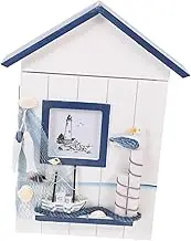 SEWACC Room Decor Key Rack Multi-Functional Storage Box Mediterranean Style Key Storage