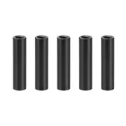 5 Pcs Standoff Spacer, Aluminum Round Straight Spacer (Black, M3, 20mm)