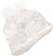 [FRCOLOR] Bridal Flower Handbag Elegant Bridesmaid Candy Bag for Weddings Parties Festivals Durable Floral Design Craftsmanship present for Bridesmaids Flowers