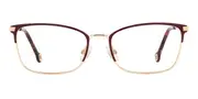 Carolina Herrera HER 0204 NOA Women’s Glasses Gold Size 54 - Private Health Rebate - Blue Light Block Available