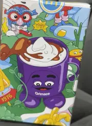 GRIMACE 2024 McDonald's Exclusive Collector's Edition Glass Maccas