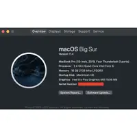 在飛比找蝦皮購物優惠-MacBook Pro 2019年，13吋，RAM 頂規 1