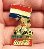 World Cup USA 94 Coca Cola Pin - US Coke pin 1994 World Cup Soccer Netherlands