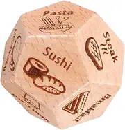 Vaguelly Food Decision Dice Creative Food Decider for Fun Meal Planning for Easy Use Kitchen Gadget to Enhance Dining Experience and Encourage Recipes