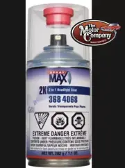 SprayMax 2K 2 in 1 Headlight Clear, 3684068
