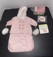 New with out box Bitty Baby Bundle-Up Bunting Set