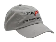 Corvette C6 Gray Twill Hat