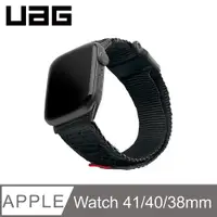 在飛比找PChome24h購物優惠-UAG Apple Watch 38/40mm 時尚錶帶-黑