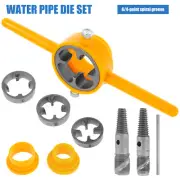 PVC Threading Tools and Plumbing Screws Extractor Tool Set Pipe Threading leeOw