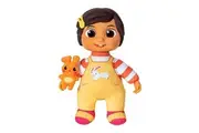 CoComelon My Friend Nina Doll, Soft Plush Body - Music, Sounds, and Phrases in Spanish and English - Attached Bunny Plush Included - Toys for Preschoolers