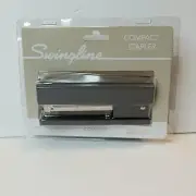 Swingline Compact Desk Stapler, Anti-Microbial, 20-Sheet Capacity Black NEW