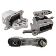3PCS Front Lower Right Engine Mount Fits BMW X1 X2 F46 F55 MINI F54 F55 F56 1.2T