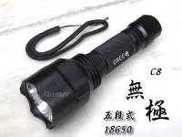 在飛比找Yahoo!奇摩拍賣優惠-信捷【A32】C8 CREE Q5 黃光手電筒 強光手電筒 