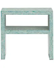 TOV Furniture Derry Capiz Shell Nightstand