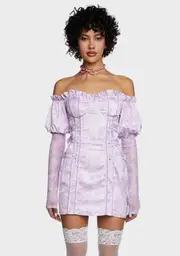 [Sugar Thrillz] Scandal Sheet Corset Dress