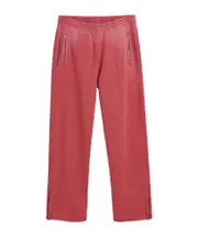 Elastic waist sweatpants 44,46,48,50,52,54 Red
