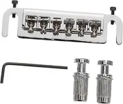 HYTROVE 1 Set Electric Guitar Replacement Bridge Tailpiece for Enhancing Tuning Stability and Sound Transmission Quick Install and Practical Bridge Tailpiece Part for Guitars