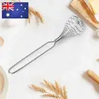 Stainless Steel Metal Whisk Hand Held Blender Milk Frother for Beating Stirring