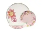 Maxwell & Williams Primula Coupe Dinner Set 12pc Pink Gift Boxed RRP $169.95