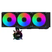 Lian Li Hydroshift II LCD-C 360R AIO CPU Cooler Black