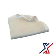 7 ft. x 20 ft. Heavy Duty White Sun Shade / Screen / Awning by X1Tools/Shades