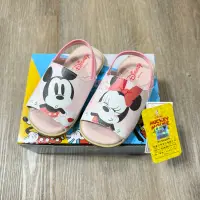 在飛比找蝦皮購物優惠-正版授權 Disney迪士尼小童卡通有帶拖鞋 寶寶涼鞋 米奇