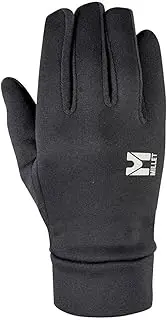 [MILLET] M Touch Glove - Men's Fleece Gloves - Touch Compatible - Hiking, Trekking - Black, Black (new logo), X-Large