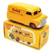bEDFORD 10 cwt van kODAK Dinky toys Atlas Diecast model car