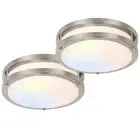 13 inch Flush Mount LED Ceiling Light Fixture Dimmable Adjustable Lighting