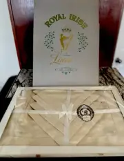 Rare SET Of IRISH LINEN DINNER NAPKINS And Place SettingSealed In Box J L HUDSON