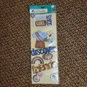 K & Company Girls Scouts Adhesive Chipboard For Scrapbooking