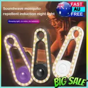 Electric Mosquito Repellent Lamp with LED Night Light - Ultrasonic Pest Plug KU