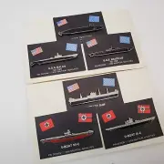 Vtg 1989 WWII U-boat Submarine Navy Militaria Nautical Allied Pins Pinbacks