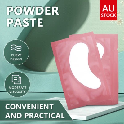 20-1000 Pairs Under Eye Curve Eyelash Pads Gel Patch Lint Free Lash Extension AU