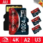For Micro SD Card 1TB 64GB 128GB 256GB Class 10 Ultra High Speed Memory Card Lot