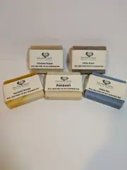 Stoney River Co Soap Lot 5 Includes Patchouli & Other Scents Natural Ingredients