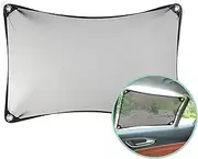 Little Chicks Custom Fit Car Window Shade, Stretchable Sun Protector Visor - Model CK102