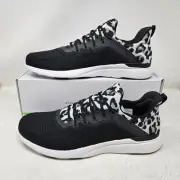 Men's Athletic Propulsion Labs APL TechLoom Tracer Black Leopard Shoes / Size 13
