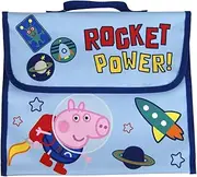 Boys Peppa Pig George Pig Reading Book Bag Nursery Primary School Satchel