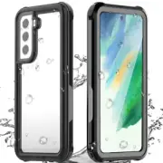 For Samsung Galaxy S21 FE 5G Waterproof Case Full Coverage Case+Screen Protector