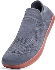 [ZVC] Slip On Barefoot Shoes Men Women Wide Toe Box Shoes Zero Drop Shoes Minimalist Sneakers