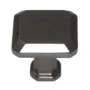 Pride Charleston 1 1/8" Angled Square Cabinet Knob Dark Pewter K92230DP
