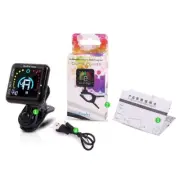 Meideal Portable Chromatic LED Clip On Guitar Tuner Metronome Digital Tuner USB
