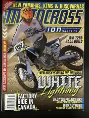 Motocross Action Magazine October 2024 White Lightning